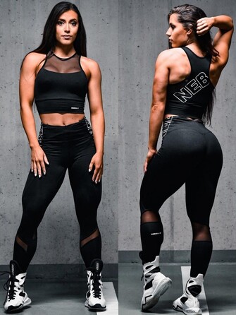 Топ FIT Activewear Padded Sports Bra 437 Black