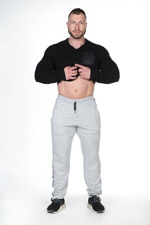 Спортивні штани Nebbia Sweatpants HardCore 366 light grey