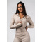 Олімпійка Deni x NEBBIA Fitness Zip Tracktop Cream 314