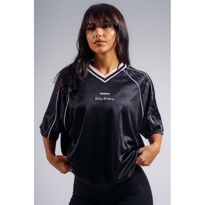 Футболка Nebbia Oversized T-Shirt '97 PRIMAL Black Leopard 862