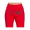 Штани спортивні жіночі GorillaWear Celina Drop Crotch Jogger червоні з блискавками