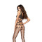 Бодістокінг BS032 Black Passion, у велику сітку, з відкритим доступом, S/L