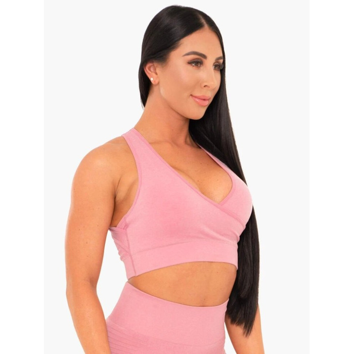 Топ Ryderwear Geo Seamless Sports Bra Pink