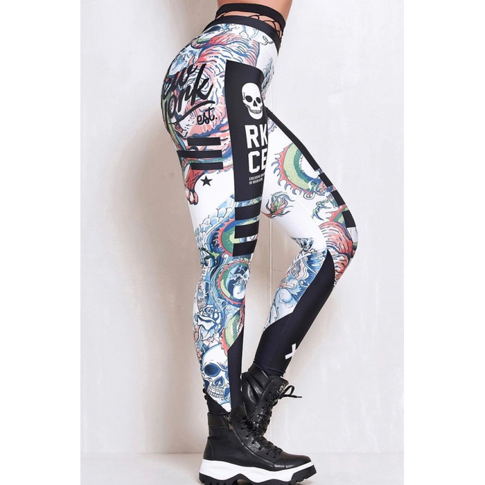 Легінси Rock Code Legging Elastic Tattoo