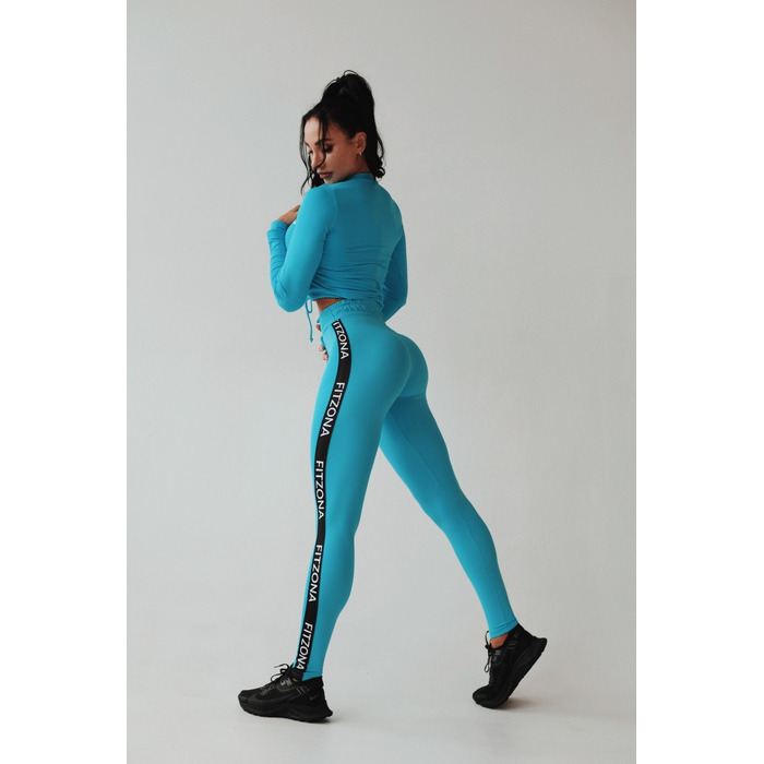 Легінси BABY BLUE LEGGINGS WITH CUSTOM ELASTIC