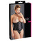 Корсет Cottelli Curves Underbust на гачках та шнурівці, чорний, 3XL