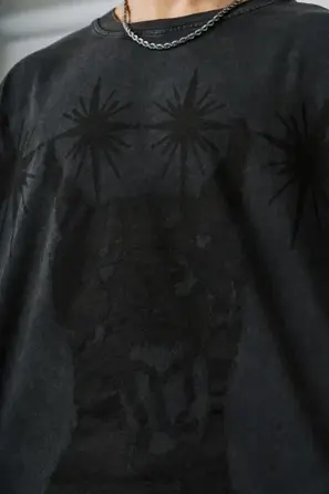 Футболка NEBBIA x Sexsdreams Men’s Oversized Tee Black 809