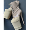 Захисти для Взуття Matte Stretch для Pole Dance Heels Захист та Стиль - бежевий