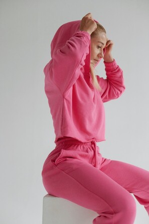 Жіноча кофта худі Fitzona Victory рожева з капюшоном