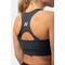 ТОП Nebbia ACTIVE SPORTS BRA WITH MEDIUM IMPACT DARK GREY 413
