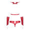 Ігровий Костюм вампірші Obsessive Vampines Red L / XL