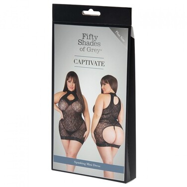 Сексуальна міні-сукня Fifty Shades of Grey Plus Size мереживна, L/XXL (EU: 46-52)