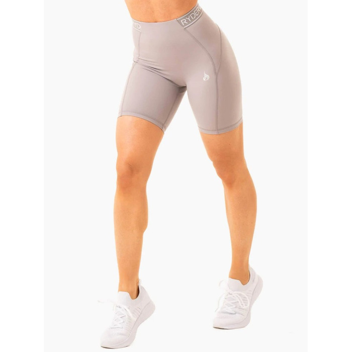 Шорты Level Up High Waisted Scrunch Shorts - Steel Grey
