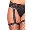 Панчохи із підв'язками із заднім швом Backseam Garterbelt Stockings O/S Leg Avenue