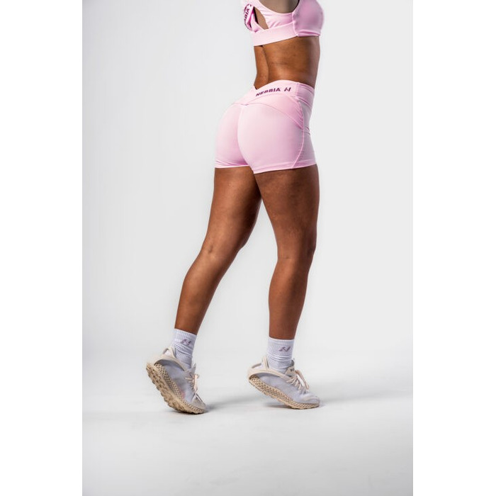 Шорти Nebbia V-shaping Belt Shorts STRONG BEAUTY Pink 428