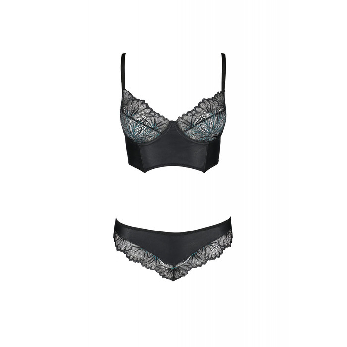 Комплект белья бикини, кружевной black S/M ASTRIDA BIKINI - Passion