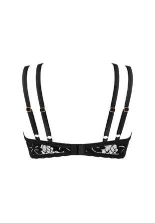 Бюстгальтер с двойными лямками Obsessive Arienna черный, XS/S