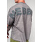 Футболка Nebbia Washed-off Oversized Heavyweight Cotton T-shirt NO SHORTCUTS Light Grey 369