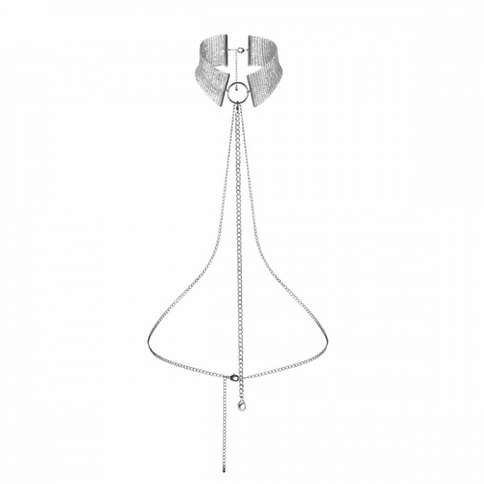 Украшение Bijoux Indiscrets Desir Metallique Collar - Silver