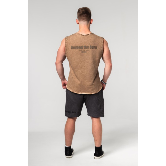 Безрукавка Nebbia Washed-off Tank Top BEASTIN' Light Brown 361