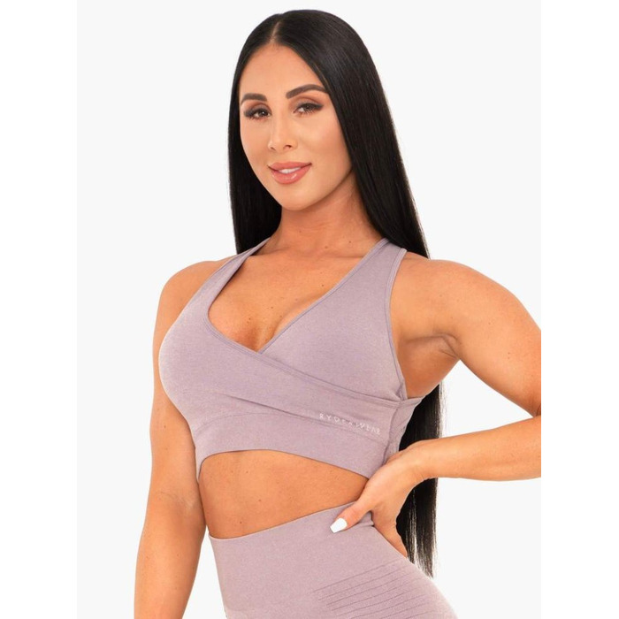 Топ Ryderwear Geo Seamless Sports Bra Mauve