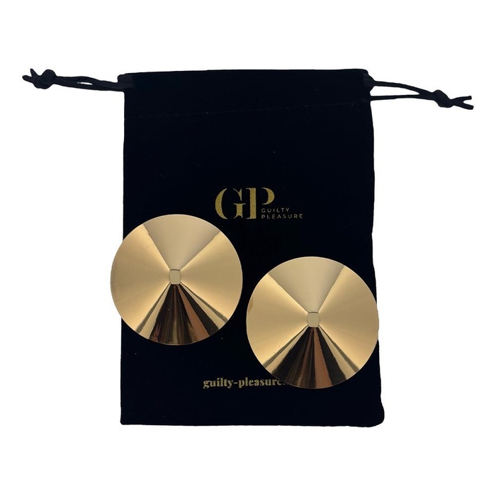 Пестиси на соски Guilty Pleasure Tempting Touch Covers, золоті