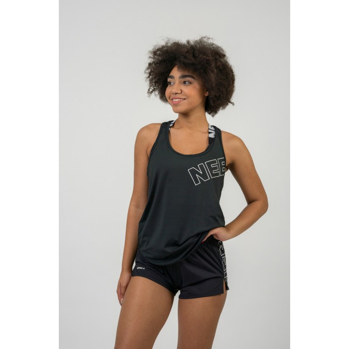 Майка FIT Activewear Tank Top 'Racer Back” Black 441