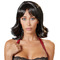 Перука Cottelli Collection Choppy Black Wig коротка з чубчиком, 30 см