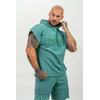 Безрукавка Nebbia Hooded T-shirt Gym Rag top CHAMPION Green 706 Безрукавка Nebbia Hooded T-shirt Gym Rag top CHAMPION Green 706