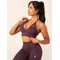 Топ Ryderwear Lift Rib Seamless Halter Sports Bra - Plum