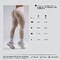 Легінси Nebbia Push-Up Compression Leopard Leggings PRIMAL Cream Leopard 849