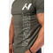 ФУТБОЛКА VERTICAL LOGO NEBBIA T-SHIRT KHAKI 293