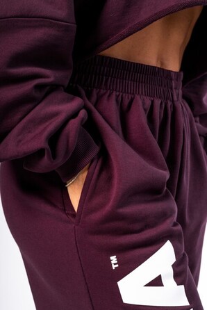 Штани Nebbia Loose-Fit Baggy Pants BOYFRIEND STYLE Dark Red 432