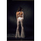 SILHOUETTE PANTS White Lace mesh_ біла сітка з мереживом