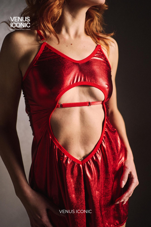 Сукня Venus Iconic GLOW для танців, Pole Dance, сцени, еластична