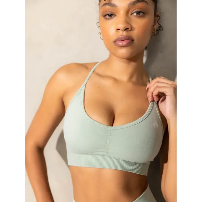 Топ Ryderwear Stonewash Seamless Sports Bra - Mint Stonewash