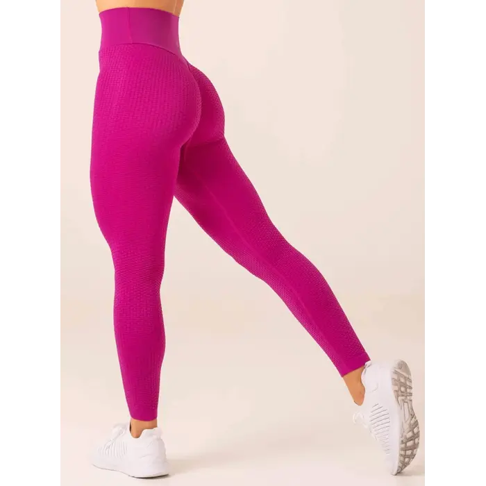 Леггинсы Ryderwear Honeycomb Scrunch Seamless Leggings - Fuchsia