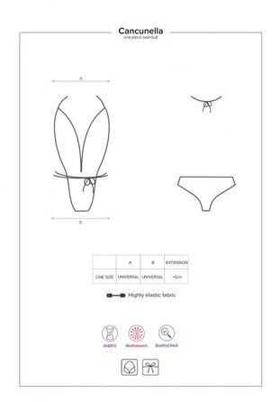 Купальник Obsessive Cancunella O / S