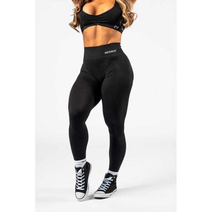 Легінси Nebbia High Waisted Push-Up Leggings TOTALLY SEAMLESS Black 303
