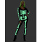 Костюм скелета, світитися у темряві Leg Avenue Womens Skeleton Bodysuit Halloween, розмір M