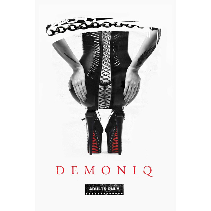 Мужская футболка с принтом Demoniq TSHRB002 белая, M