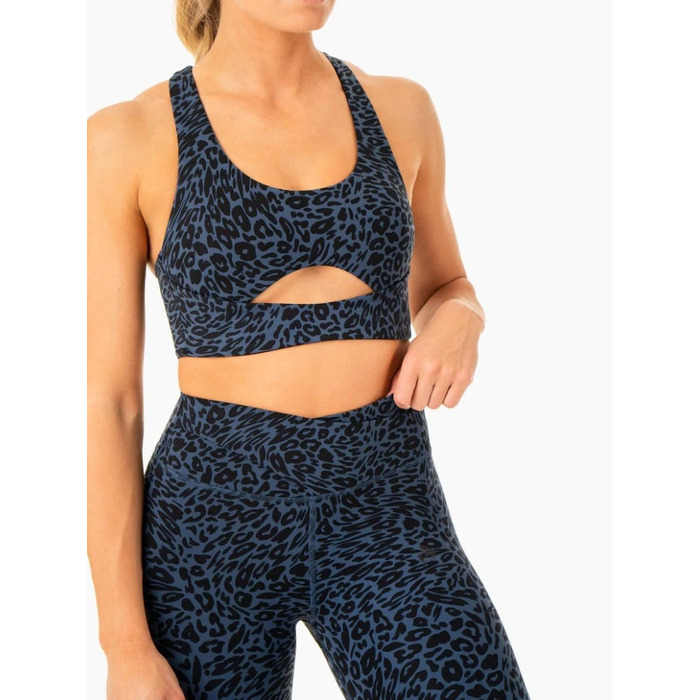 Топ Rotation Sports Bra - Navy Leopard