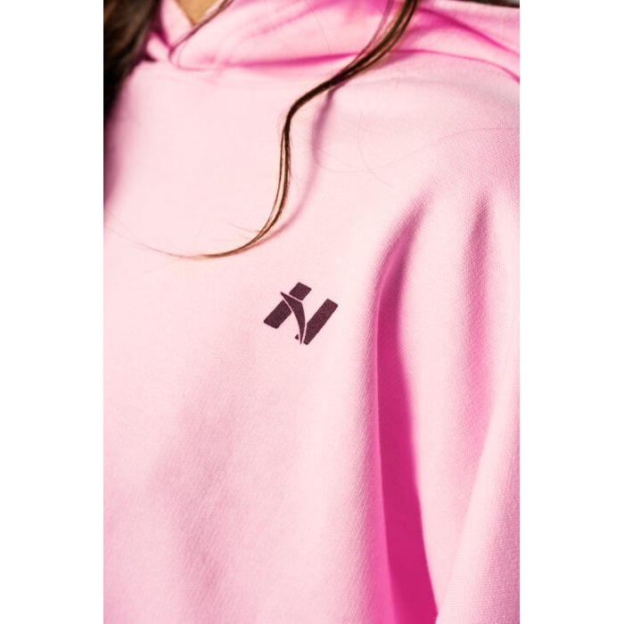 Худі Nebbia Oversized Hoodie OWN YOUR POWER Pink 433