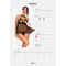 Бебідол Obsessive Delishya babydoll black L / XL