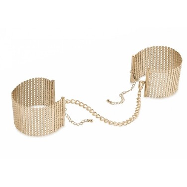 Браслеты-наручники Bijoux Indiscrets золотые, OS