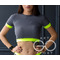 Топ ArtGO Sport X-crop-top для танцев из бифлекса с открытой спиной