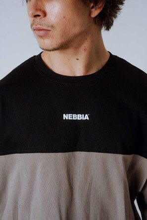 Футболка Nebbia Oversized Tee POWER Light Brown ASH 898