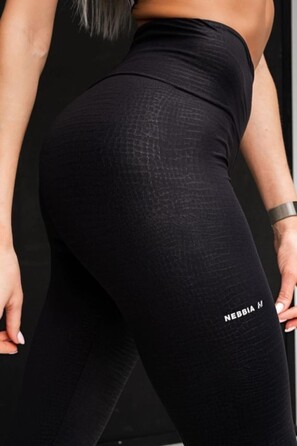 Легінси Python SnakeSkin High-Waist Leggings 407 Black