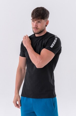 Футболка Nebbia Sporty Fit T-shirt 'Essentials” Black 326