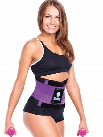 Пояс Tecnomed Fitness Belt Body Shaper 615762 Purple